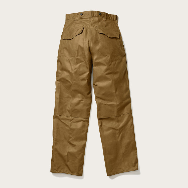 Oil finish double tin cloth pants von Filson | Dark tan (Beige)