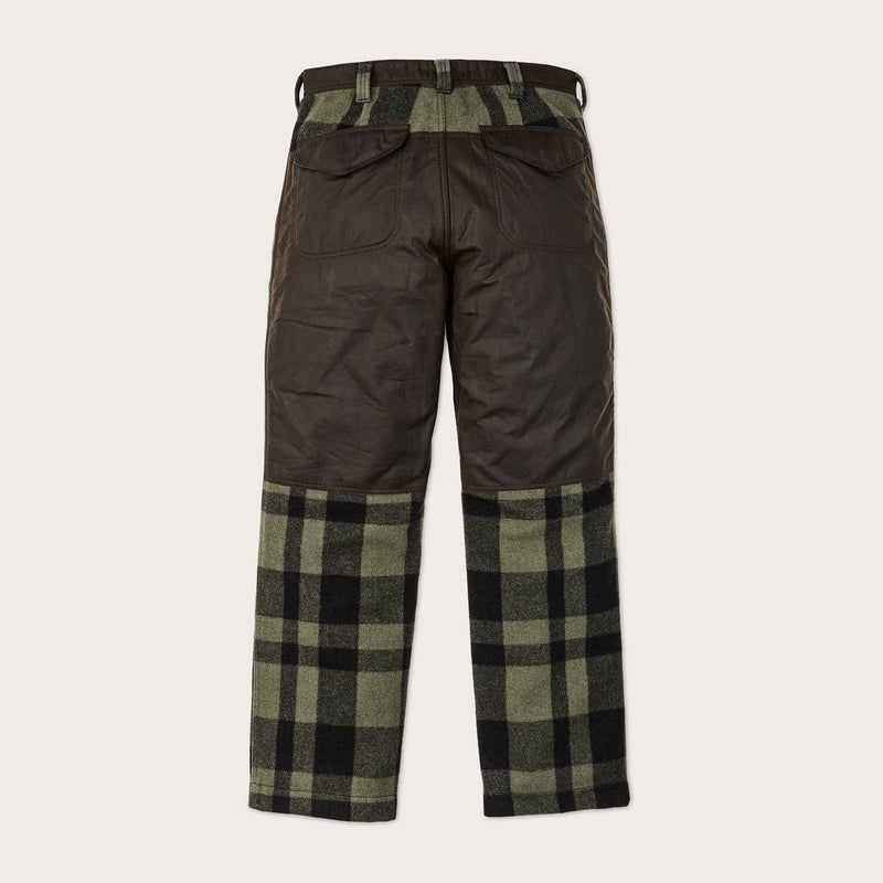 Mackinaw wool hunting pants by Filson | Otter green - black (Green)