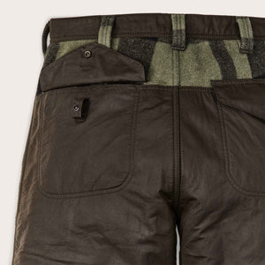 Mackinaw wool hunting pants by Filson | Otter green - black (Green)