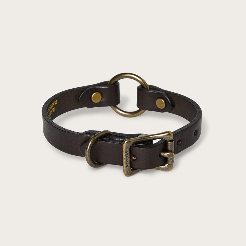 Bridle leather puppy collar von Filson | Brown (Brown)