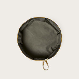 Short dog bowl by Filson | Dark tan (Beige)