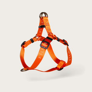 Adjustable nylon harness by Filson | Flame (Orange)