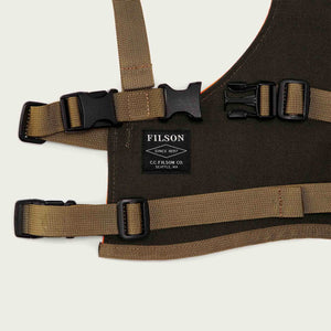 Dog chest protector by Filson | Blaze orange (Orange)