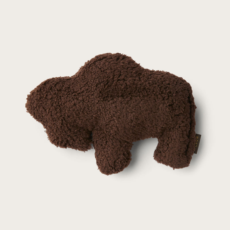 Bison dog toy by Filson | Brown (Brown)