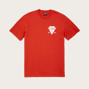 Ranger graphic t-shirt by Filson | Red arrow (Red)