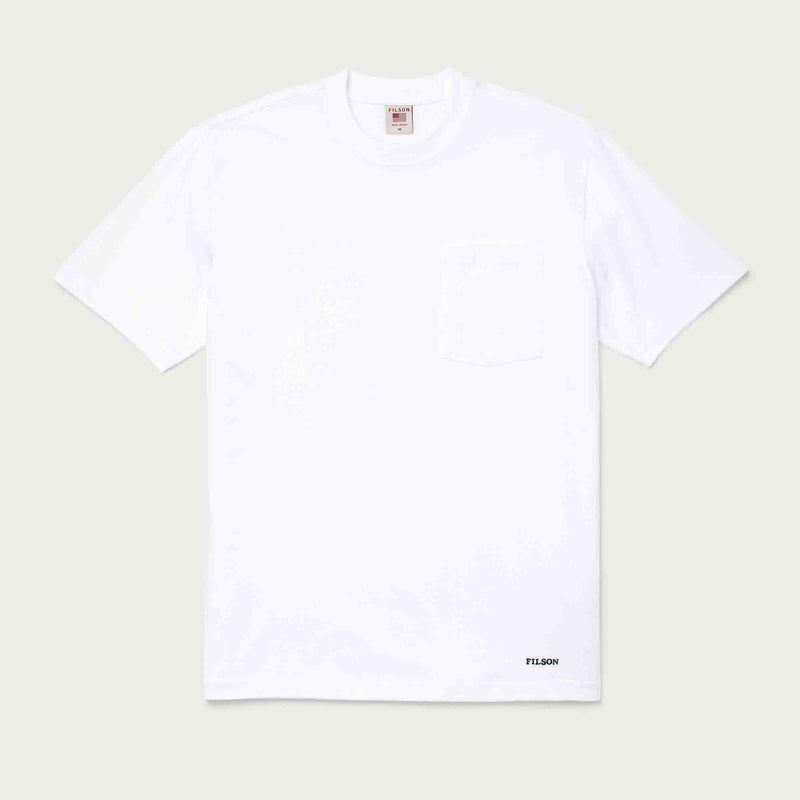 Pioneer pocket t-shirt di Filson | Bright white (White)