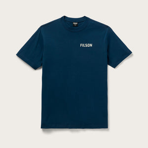 Ranger graphic t-shirt by Filson | Marine blue (sea plane) (Blue)