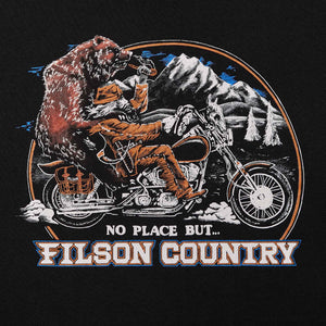 Pioneer graphic t-shirt von Filson | Coal / country (Grey)