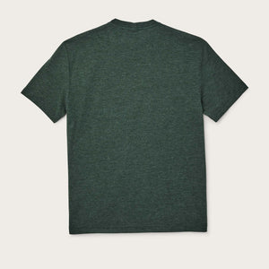 Buckshot t-shirt by Filson | Dark green / rack (Green)