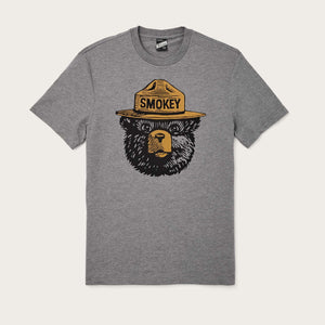 Smokey bear buckshot t-shirt von Filson | Med hthr grey / smok (Grey)