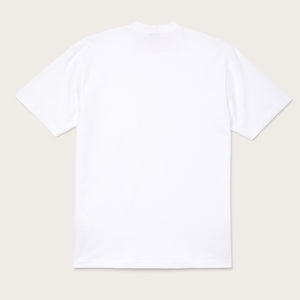 Buckshot t-shirt by Filson | White stag (White)