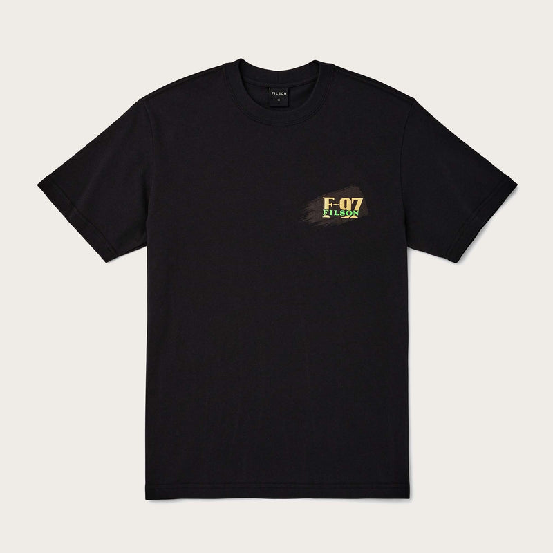 Pioneer graphic t-shirt by Filson | Black tri eagle (Black)