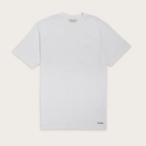 S/s pioneer solid one pocket by Filson | Bright white (White)