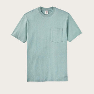 Pioneer pocket t-shirt by Filson | Lead (Blue)