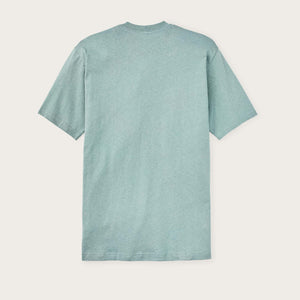 Pioneer pocket t-shirt by Filson | Lead (Blue)