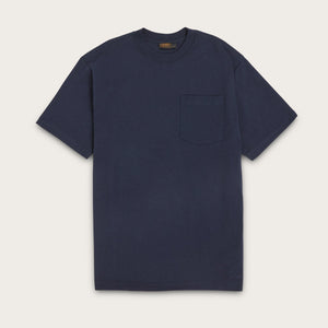 S/s pioneer solid one pocket by Filson | Dark navy (Blue)