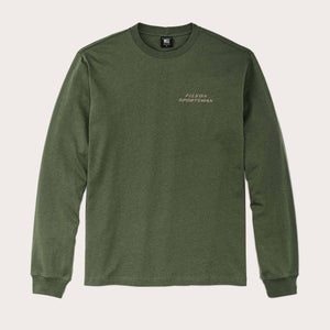 L/s pioneer t-shirt di Filson | Timber (Green)