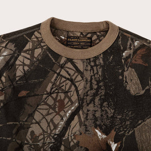 Waffle knit thermal crewneck di Filson | Realtree hardwoods camo (Brown)