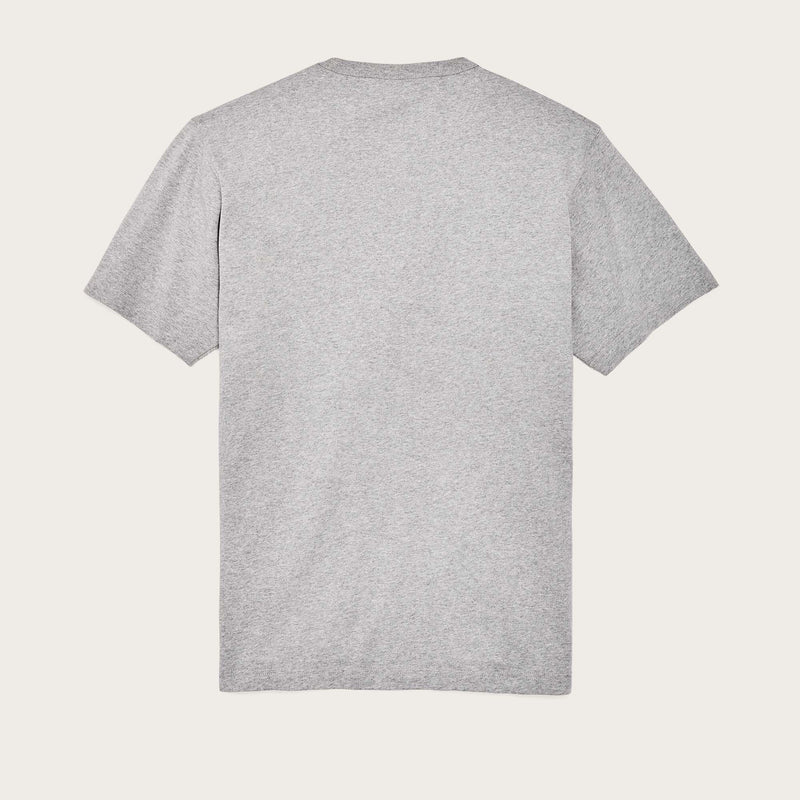 Frontier henley t-shirt von Filson | Heather gray (Gray)