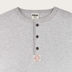 Frontier henley t-shirt von Filson | Heather gray (Gray)