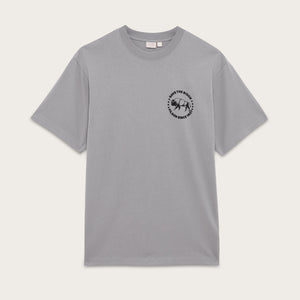 Frontier graphic t-shirt von Filson | Grey/black (Gray)