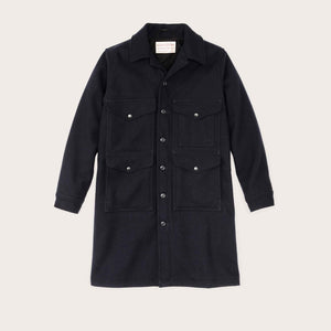 Women's long mackinaw cruiser by Filson | Dark navy (Blue)