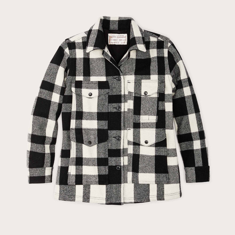 Women's mackinaw cruiser by Filson | Natural / black heri (Multicolor)